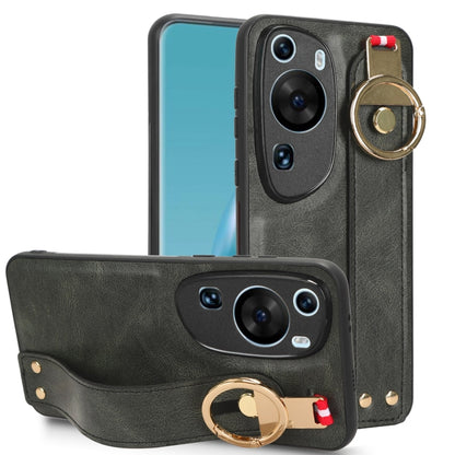 Wristband Leather Back Phone Case, For Nothing Phone 1, For Asus ROG Phone 5 ZS673KS, For Huawei P60 Art, For Huawei P60 / P60 Pro