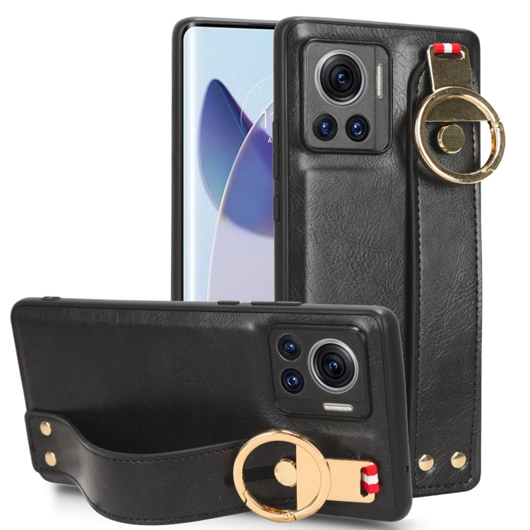 Wristband Leather Back Phone Case, For Motorola Edge 30 Ultra, For Honor X7A, For Honor X9A / X40, For OnePlus 11, For OnePlus 11R 5G
