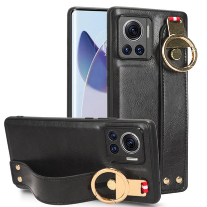 Wristband Leather Back Phone Case, For Motorola Edge 30 Ultra, For Honor X7A, For Honor X9A / X40, For OnePlus 11, For OnePlus 11R 5G