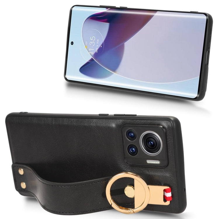 Wristband Leather Back Phone Case, For Motorola Edge 30 Ultra, For Honor X7A, For Honor X9A / X40, For OnePlus 11, For OnePlus 11R 5G