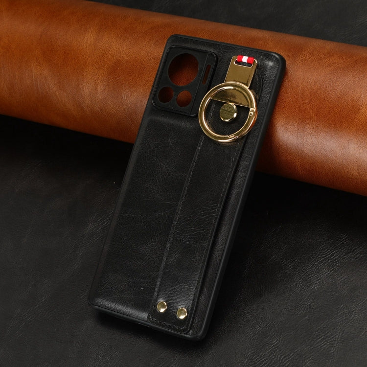 Wristband Leather Back Phone Case, For Motorola Edge 30 Ultra, For Honor X7A, For Honor X9A / X40, For OnePlus 11, For OnePlus 11R 5G