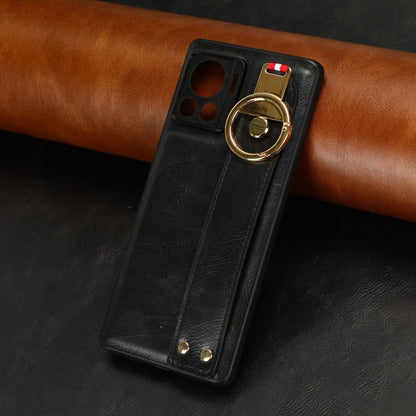 Wristband Leather Back Phone Case, For Motorola Edge 30 Ultra, For Honor X7A, For Honor X9A / X40, For OnePlus 11, For OnePlus 11R 5G