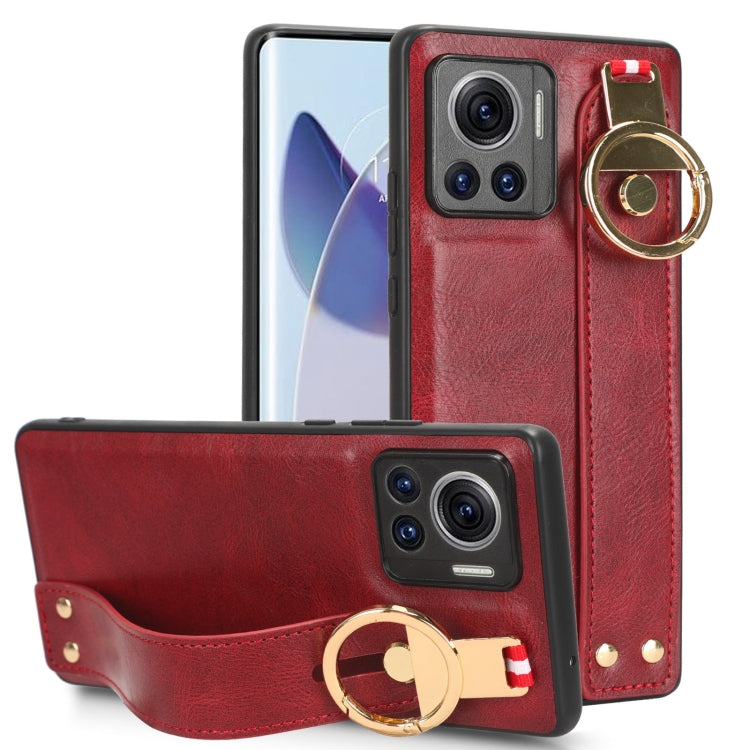 Wristband Leather Back Phone Case, For Motorola Edge 30 Ultra, For Honor X7A, For Honor X9A / X40, For OnePlus 11, For OnePlus 11R 5G
