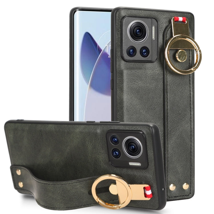 Wristband Leather Back Phone Case, For Motorola Edge 30 Ultra, For Honor X7A, For Honor X9A / X40, For OnePlus 11, For OnePlus 11R 5G