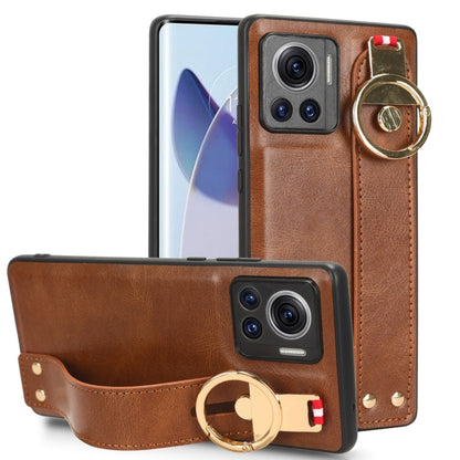 Wristband Leather Back Phone Case, For Motorola Edge 30 Ultra, For Honor X7A, For Honor X9A / X40, For OnePlus 11, For OnePlus 11R 5G