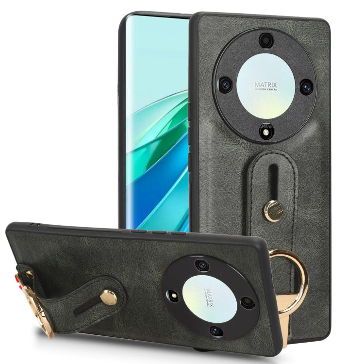 Wristband Leather Back Phone Case, For Motorola Edge 30 Ultra, For Honor X7A, For Honor X9A / X40, For OnePlus 11, For OnePlus 11R 5G