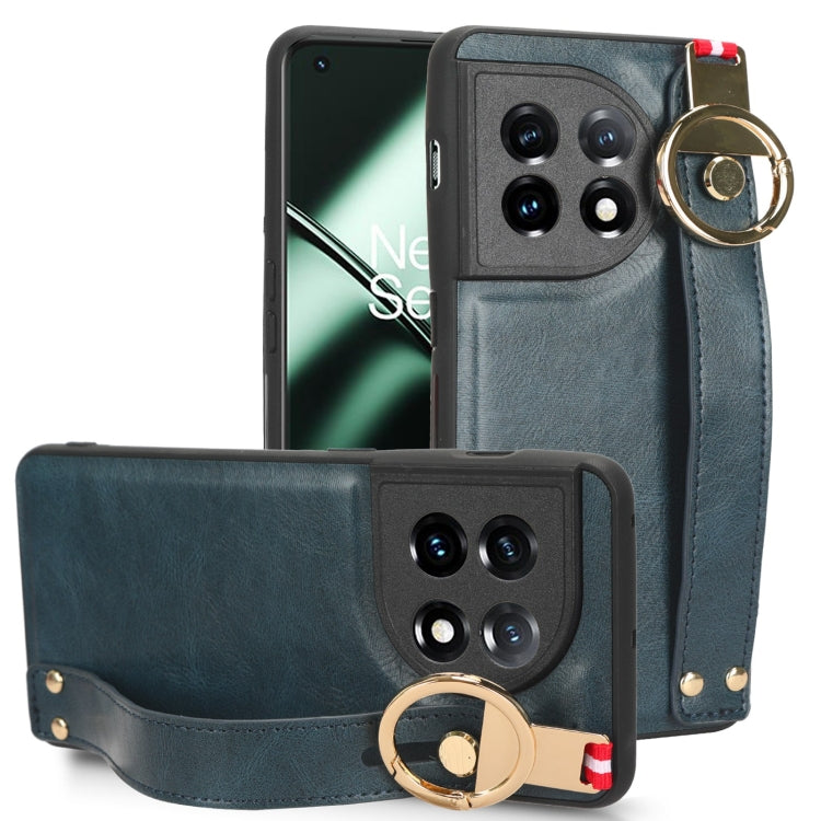 Wristband Leather Back Phone Case, For Motorola Edge 30 Ultra, For Honor X7A, For Honor X9A / X40, For OnePlus 11, For OnePlus 11R 5G