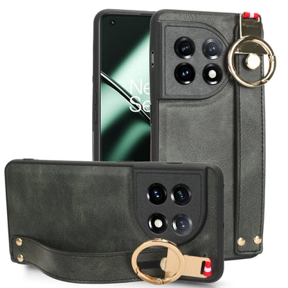 Wristband Leather Back Phone Case, For Motorola Edge 30 Ultra, For Honor X7A, For Honor X9A / X40, For OnePlus 11, For OnePlus 11R 5G