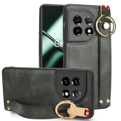 Wristband Leather Back Phone Case, For Motorola Edge 30 Ultra, For Honor X7A, For Honor X9A / X40, For OnePlus 11, For OnePlus 11R 5G