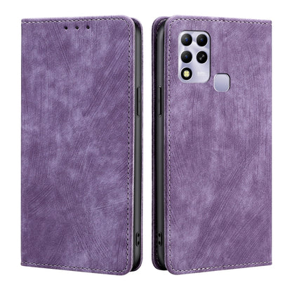 RFID Anti-theft Brush Magnetic Leather Phone Case, For OPPO Find X6 Pro 5G, For Realme C55 4G, For Realme GT Neo 5 / GT3 / GT Neo 5 240W, For Infinix Hot 11 Russian Version