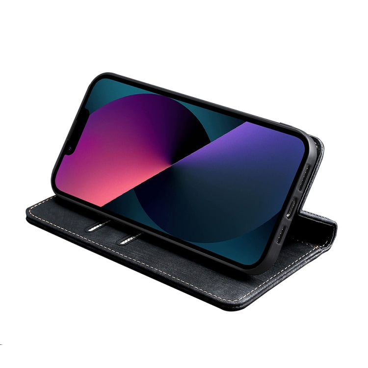 RFID Anti-theft Brush Magnetic Leather Phone Case, For Infinix Hot 11s NFC, For Realme V30 5G / V30T, For Infinix Hot 12 Play, For Infinix Hot 12 Pro
