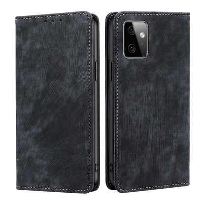 RFID Anti-theft Brush Magnetic Leather Phone Case, For Motorola Moto G Power 2023, For Nokia G22, For OnePlus Ace 2V 5G, For OPPO Find X6 5G