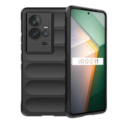 Magic Shield TPU + Flannel Phone Case, For vivo iQOO 11 5G, For vivo iQOO 11 Pro 5G