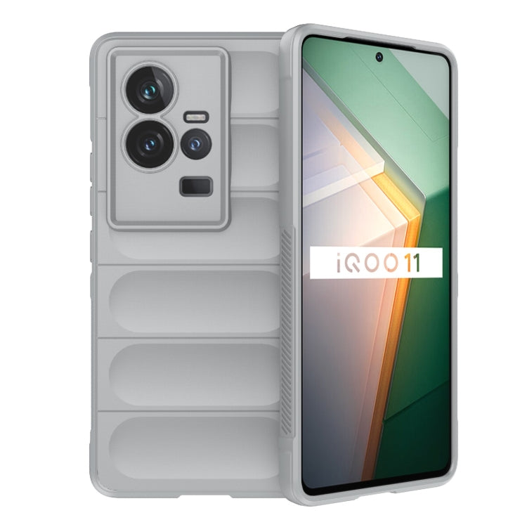 Magic Shield TPU + Flannel Phone Case, For vivo iQOO 11 5G, For vivo iQOO 11 Pro 5G