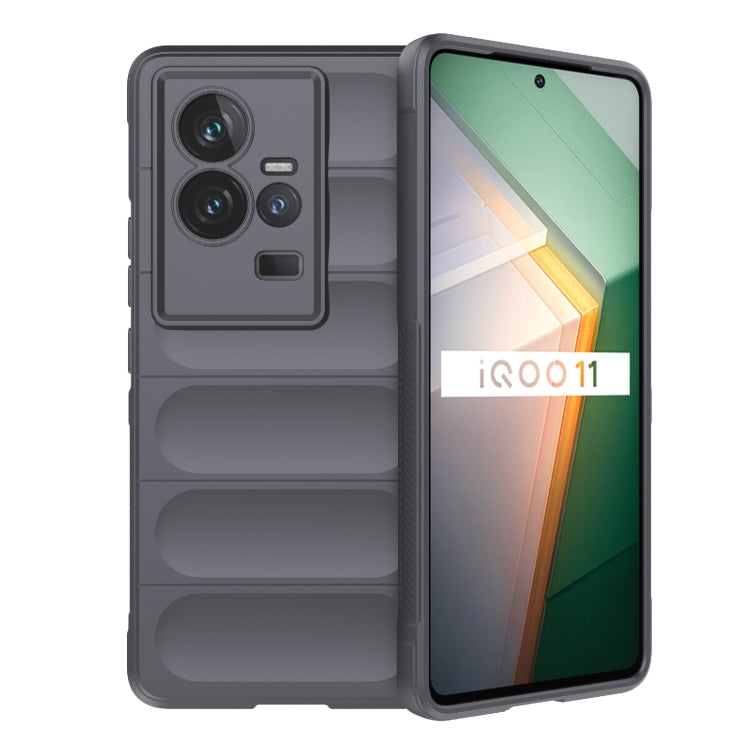 Magic Shield TPU + Flannel Phone Case, For vivo iQOO 11 5G, For vivo iQOO 11 Pro 5G