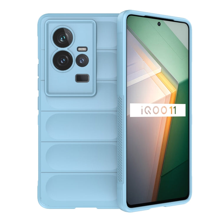 Magic Shield TPU + Flannel Phone Case, For vivo iQOO 11 5G, For vivo iQOO 11 Pro 5G