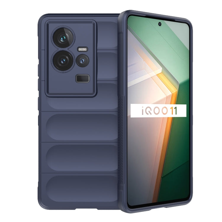 Magic Shield TPU + Flannel Phone Case, For vivo iQOO 11 5G, For vivo iQOO 11 Pro 5G
