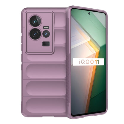 Magic Shield TPU + Flannel Phone Case, For vivo iQOO 11 5G, For vivo iQOO 11 Pro 5G