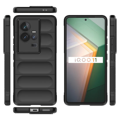 Magic Shield TPU + Flannel Phone Case, For vivo iQOO 11 5G, For vivo iQOO 11 Pro 5G