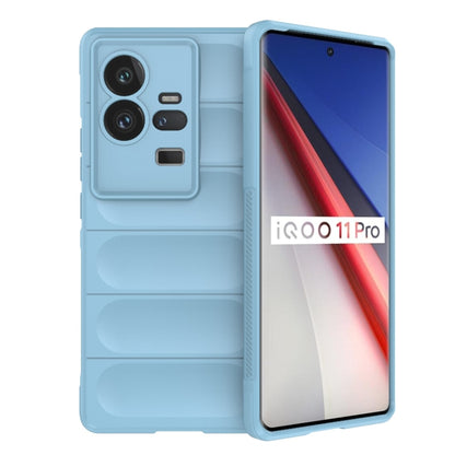 Magic Shield TPU + Flannel Phone Case, For vivo iQOO 11 5G, For vivo iQOO 11 Pro 5G