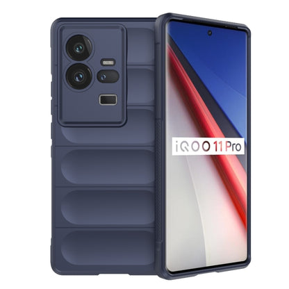 Magic Shield TPU + Flannel Phone Case, For vivo iQOO 11 5G, For vivo iQOO 11 Pro 5G