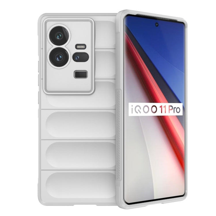 Magic Shield TPU + Flannel Phone Case, For vivo iQOO 11 5G, For vivo iQOO 11 Pro 5G