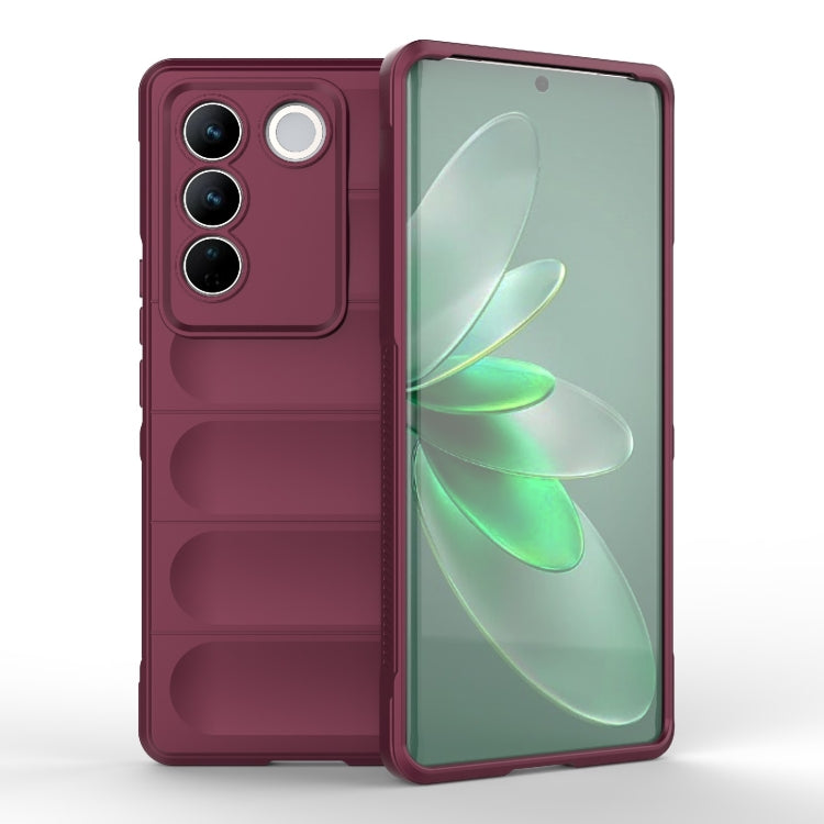 Magic Shield TPU + Flannel Phone Case, For Realme GT Neo 5 5G, For vivo S16e 5G