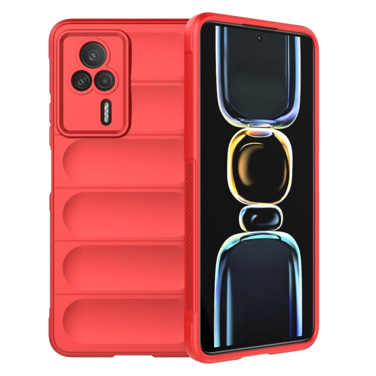 Magic Shield TPU + Flannel Phone Case, For Xiaomi Redmi K60E 5G, For OnePlus 11 5G