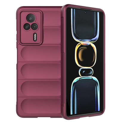 Magic Shield TPU + Flannel Phone Case, For Xiaomi Redmi K60E 5G, For OnePlus 11 5G