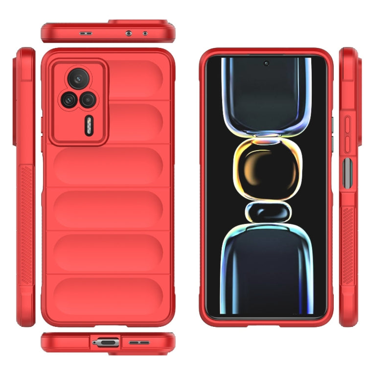Magic Shield TPU + Flannel Phone Case, For Xiaomi Redmi K60E 5G, For OnePlus 11 5G