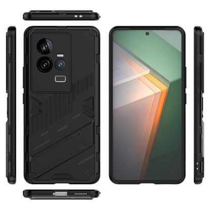 Punk Armor 2 in 1 PC + TPU Shockproof Phone Case with Invisible Holder, For vivo iQOO 11 5G, For vivo iQOO 11 Pro 5G, For vivo S16e 5G