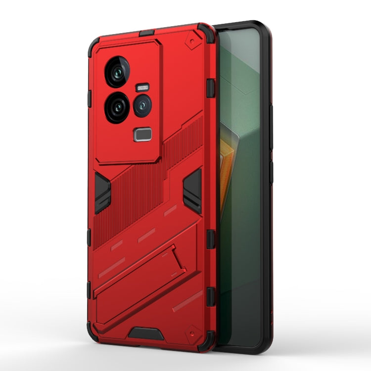 Punk Armor 2 in 1 PC + TPU Shockproof Phone Case with Invisible Holder, For vivo iQOO 11 5G, For vivo iQOO 11 Pro 5G, For vivo S16e 5G