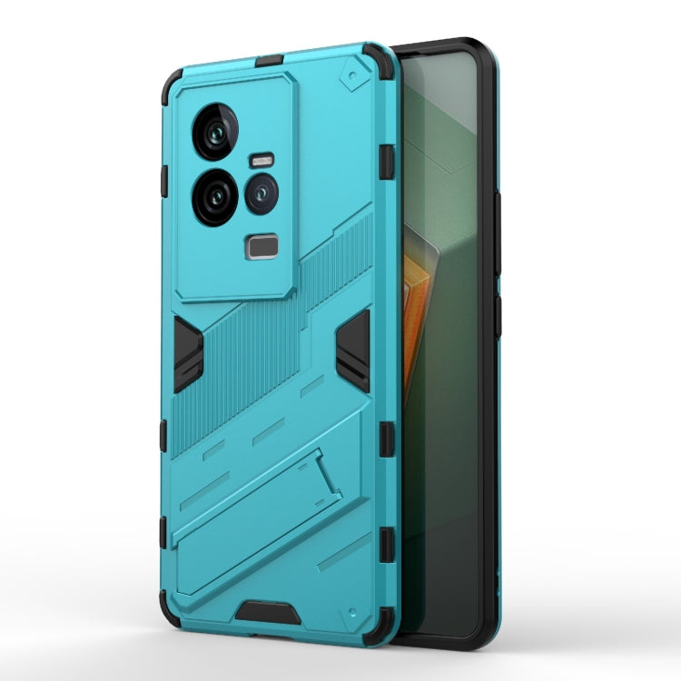Punk Armor 2 in 1 PC + TPU Shockproof Phone Case with Invisible Holder, For vivo iQOO 11 5G, For vivo iQOO 11 Pro 5G, For vivo S16e 5G