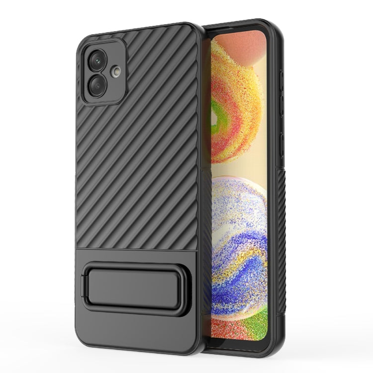 Wavy Texture TPU Phone Case with Lens Film, For Samsung Galaxy A04 4G, For Samsung Galaxy A04e 4G, For OnePlus Nord CE 3