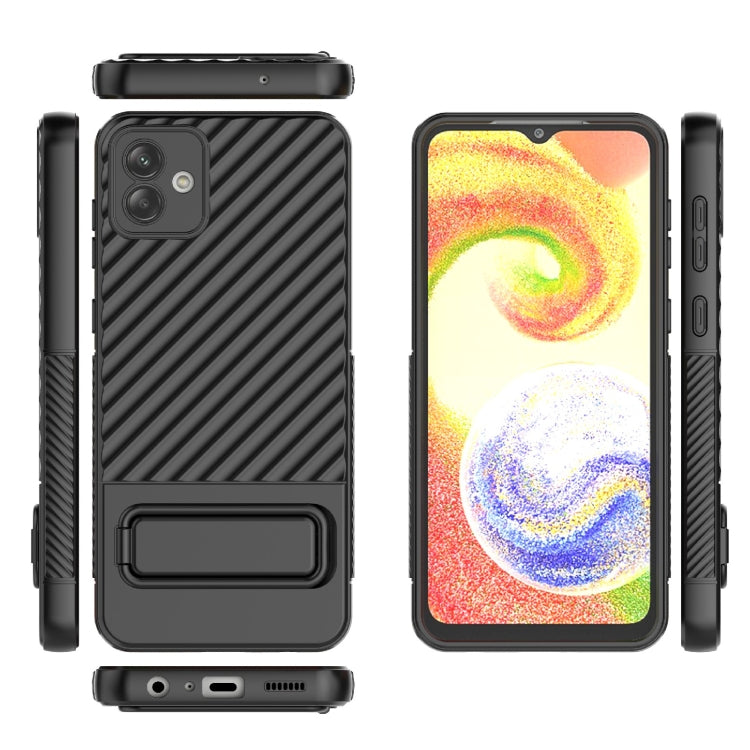 Wavy Texture TPU Phone Case with Lens Film, For Samsung Galaxy A04 4G, For Samsung Galaxy A04e 4G, For OnePlus Nord CE 3