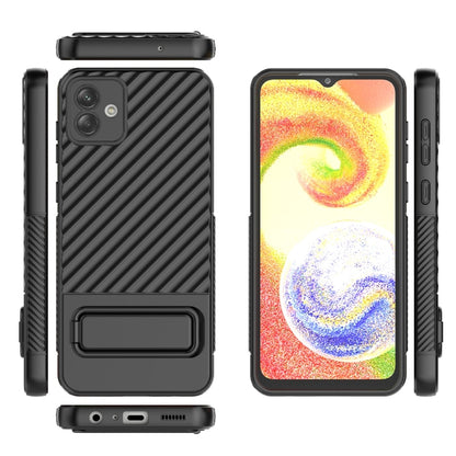 Wavy Texture TPU Phone Case with Lens Film, For Samsung Galaxy A04 4G, For Samsung Galaxy A04e 4G, For OnePlus Nord CE 3