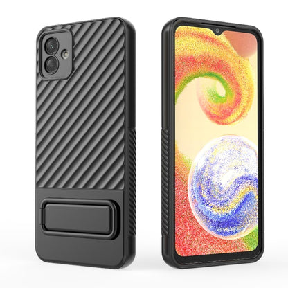 Wavy Texture TPU Phone Case with Lens Film, For Samsung Galaxy A04 4G, For Samsung Galaxy A04e 4G, For OnePlus Nord CE 3