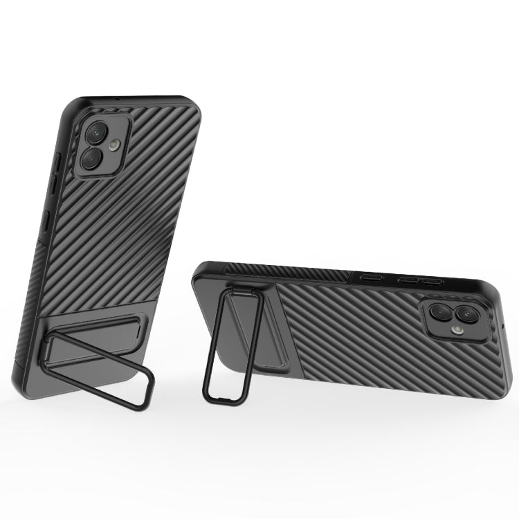Wavy Texture TPU Phone Case with Lens Film, For Samsung Galaxy A04 4G, For Samsung Galaxy A04e 4G, For OnePlus Nord CE 3