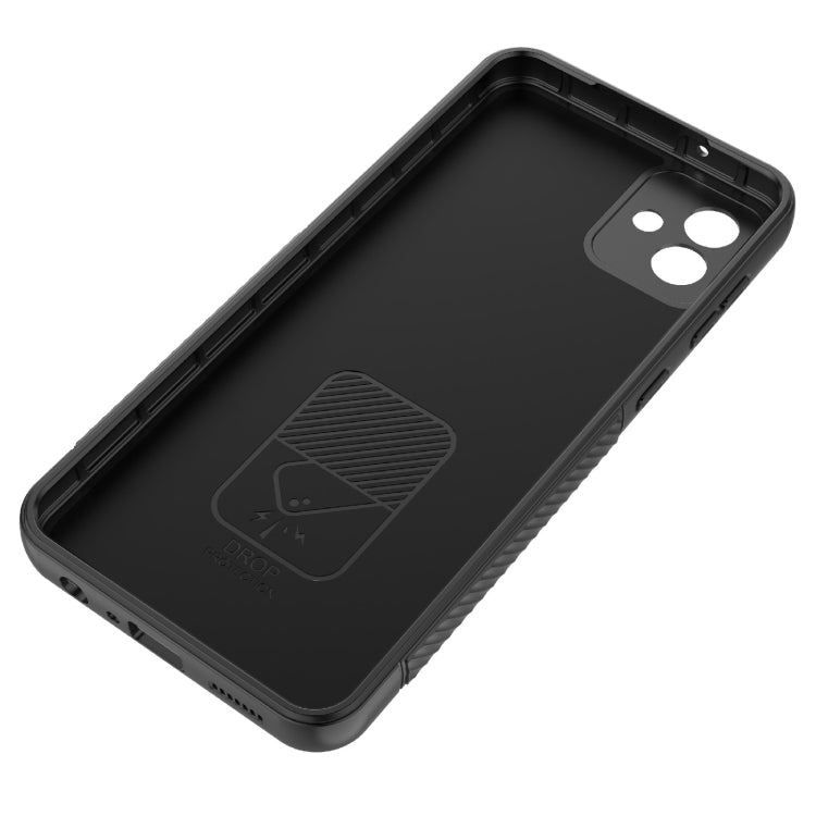 Wavy Texture TPU Phone Case with Lens Film, For Samsung Galaxy A04 4G, For Samsung Galaxy A04e 4G, For OnePlus Nord CE 3