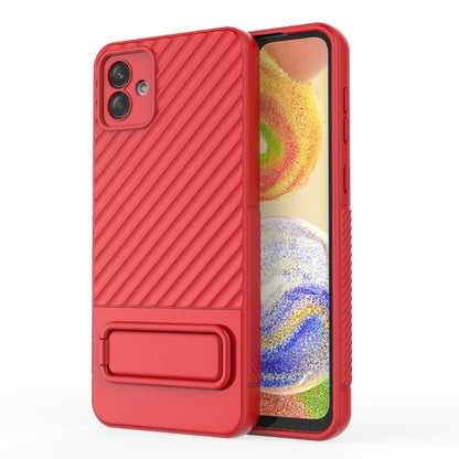 Wavy Texture TPU Phone Case with Lens Film, For Samsung Galaxy A04 4G, For Samsung Galaxy A04e 4G, For OnePlus Nord CE 3