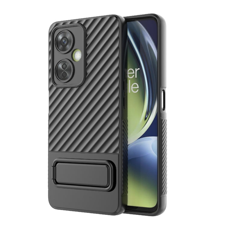 Wavy Texture TPU Phone Case with Lens Film, For Samsung Galaxy A04 4G, For Samsung Galaxy A04e 4G, For OnePlus Nord CE 3