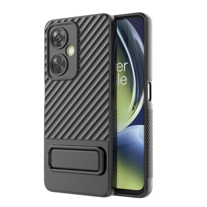 Wavy Texture TPU Phone Case with Lens Film, For Samsung Galaxy A04 4G, For Samsung Galaxy A04e 4G, For OnePlus Nord CE 3