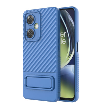 Wavy Texture TPU Phone Case with Lens Film, For Samsung Galaxy A04 4G, For Samsung Galaxy A04e 4G, For OnePlus Nord CE 3