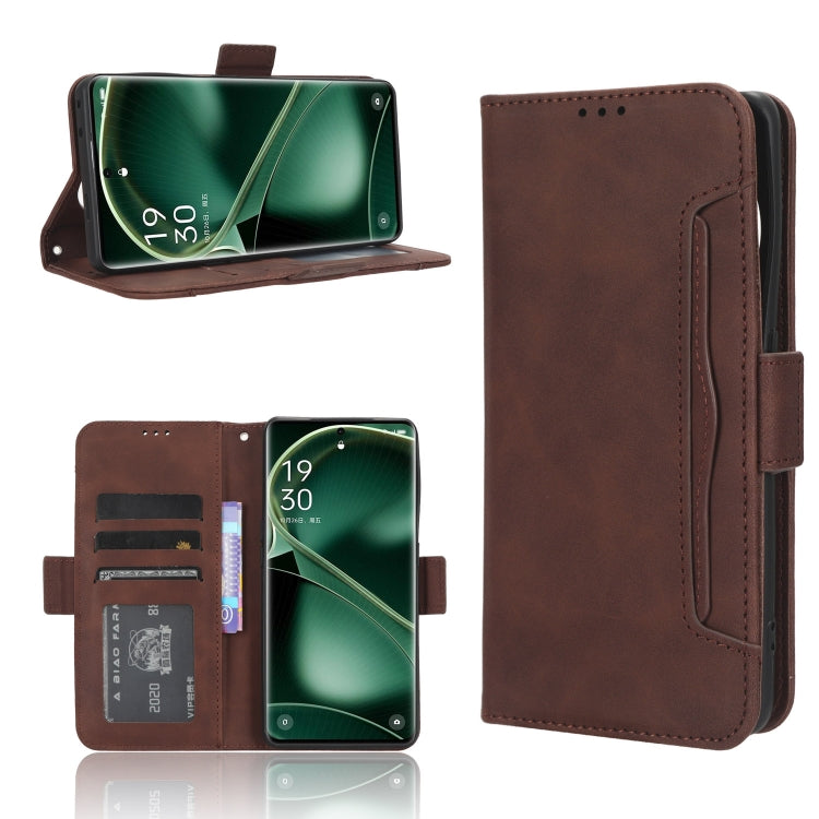 Skin Feel Calf Texture Card Slots Leather Phone Case, For OPPO Find X6, For Realme V30 / V30t 5G, For Orbic Q10 4G, For Tecno Spark 10 4G