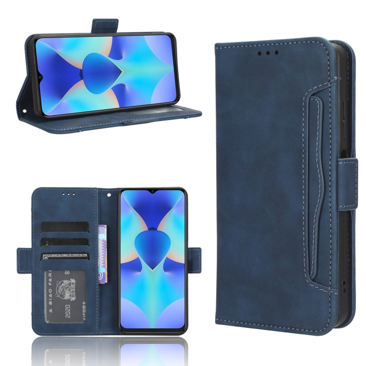 Skin Feel Calf Texture Card Slots Leather Phone Case, For OPPO Find X6, For Realme V30 / V30t 5G, For Orbic Q10 4G, For Tecno Spark 10 4G