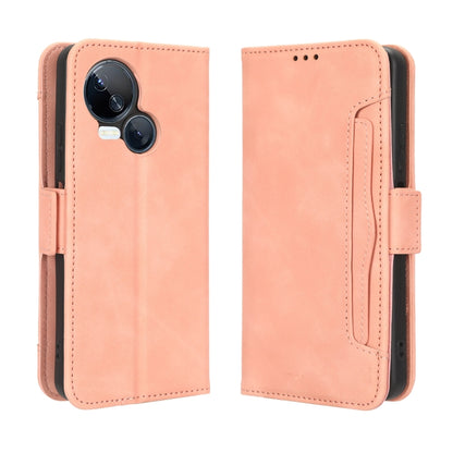 Skin Feel Calf Texture Card Slots Leather Phone Case, For Tecno Spark 10 5G, For Tecno Spark 10 Pro / K17, For Tecno Spark 10C, For vivo iQOO Z7x