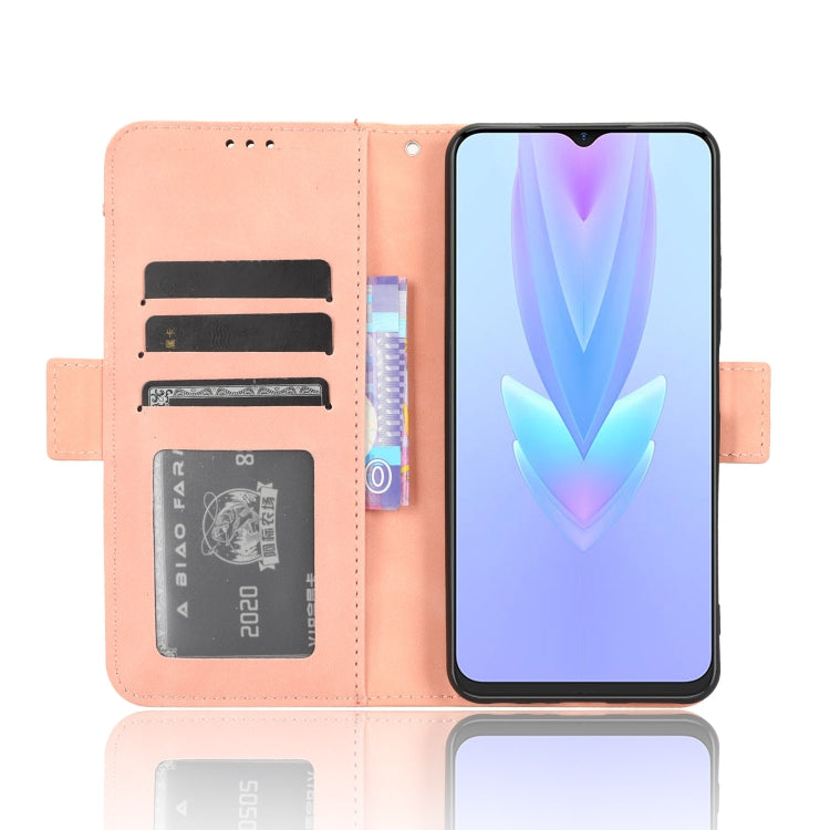 Skin Feel Calf Texture Card Slots Leather Phone Case, For Tecno Spark 10 5G, For Tecno Spark 10 Pro / K17, For Tecno Spark 10C, For vivo iQOO Z7x