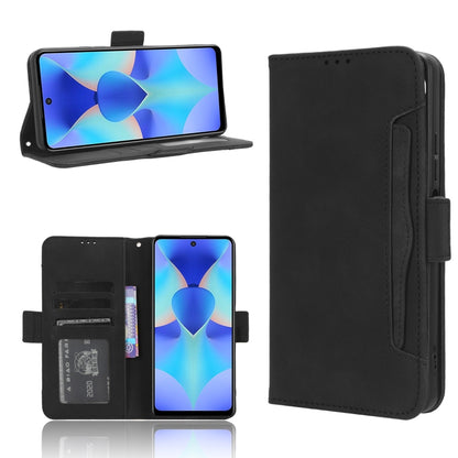 Skin Feel Calf Texture Card Slots Leather Phone Case, For Tecno Spark 10 5G, For Tecno Spark 10 Pro / K17, For Tecno Spark 10C, For vivo iQOO Z7x
