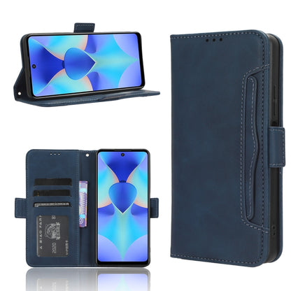 Skin Feel Calf Texture Card Slots Leather Phone Case, For Tecno Spark 10 5G, For Tecno Spark 10 Pro / K17, For Tecno Spark 10C, For vivo iQOO Z7x
