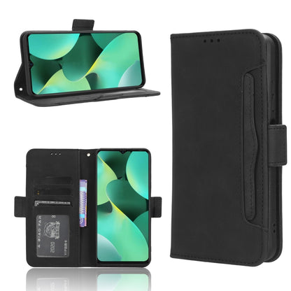 Skin Feel Calf Texture Card Slots Leather Phone Case, For Tecno Spark 10 5G, For Tecno Spark 10 Pro / K17, For Tecno Spark 10C, For vivo iQOO Z7x